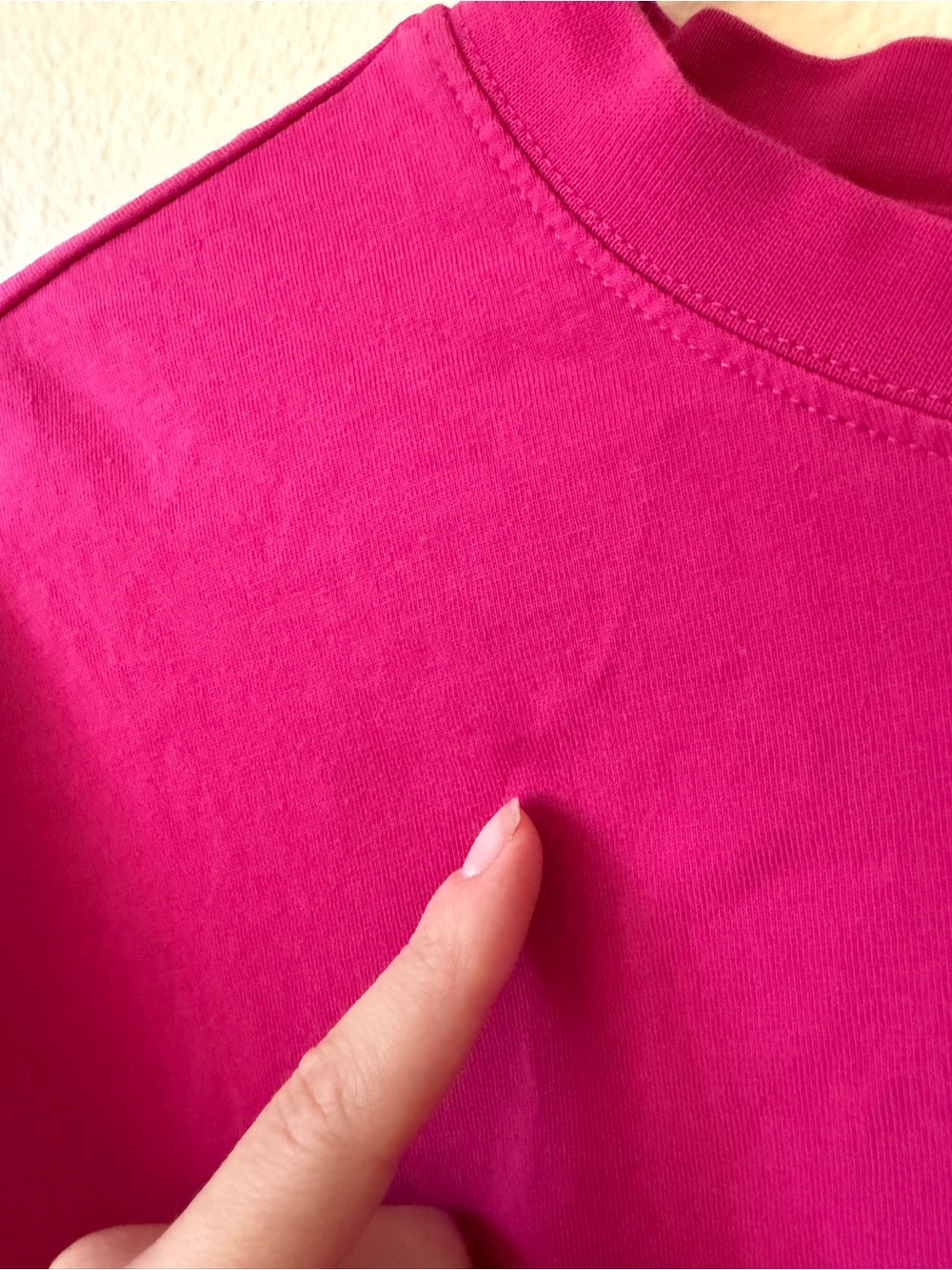Gymshark Pink Magenta Logo Tee Athletic Workout Training Gym Casual Athleisure - Picture 9 of 9